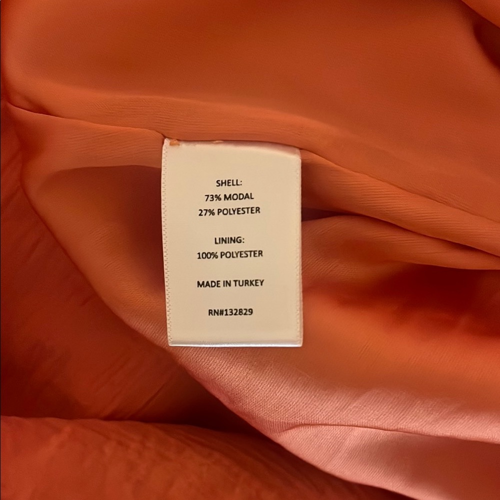 TULAROSA Womens Jumpsuit Revolve Denise Salmon Coral Color XXS - Picture 13 of 13
